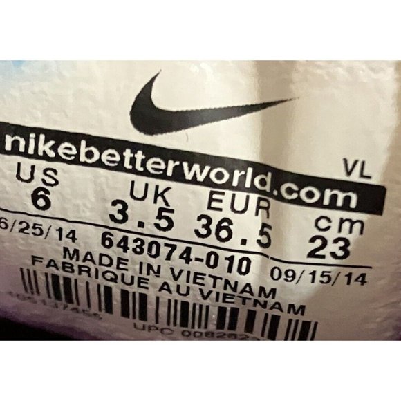 Nike 643074 Wild Trail Womens size 6 Gray Purple Yellow Running Hiking Shoes - Picture 8 of 8